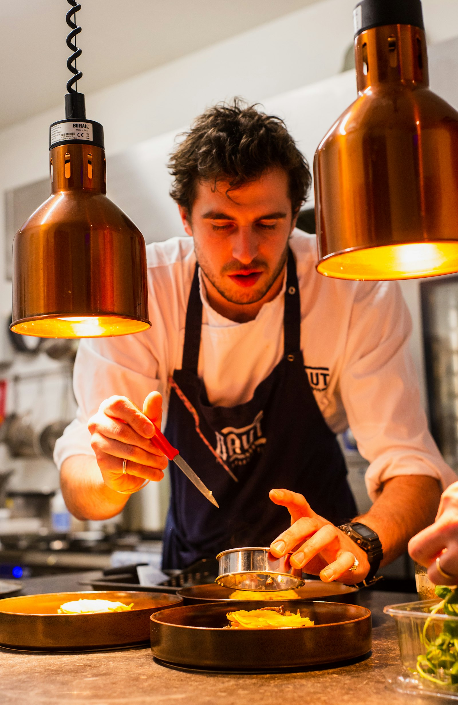 Le chef de la Brasserie Le Moulin